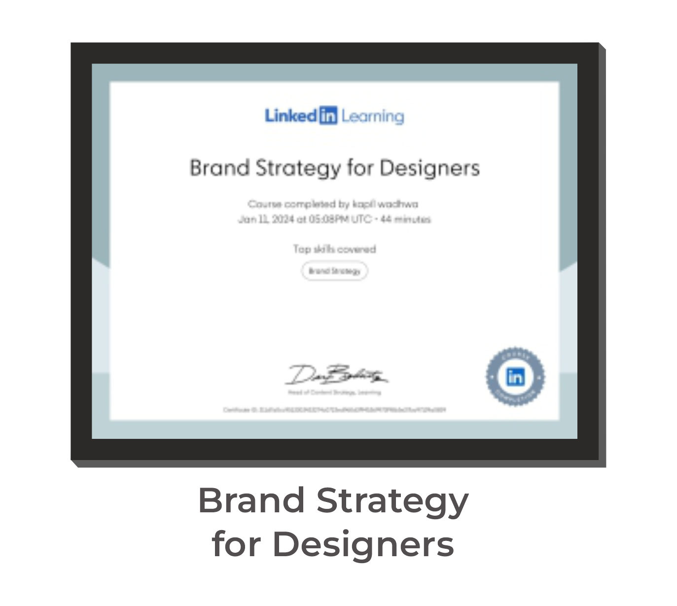 Brand Strategy Diploma